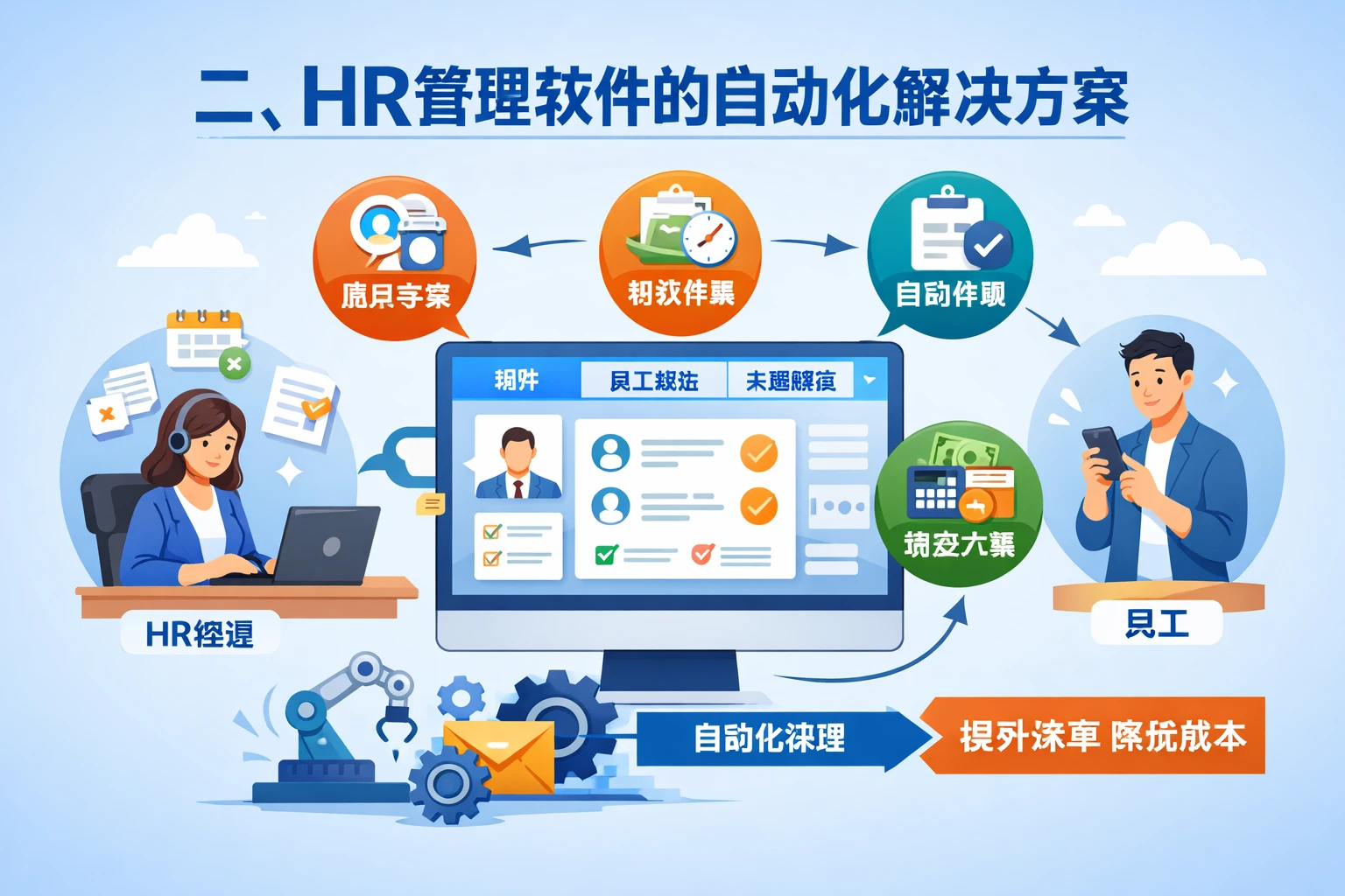二、HR管理软件的自动化解决方案