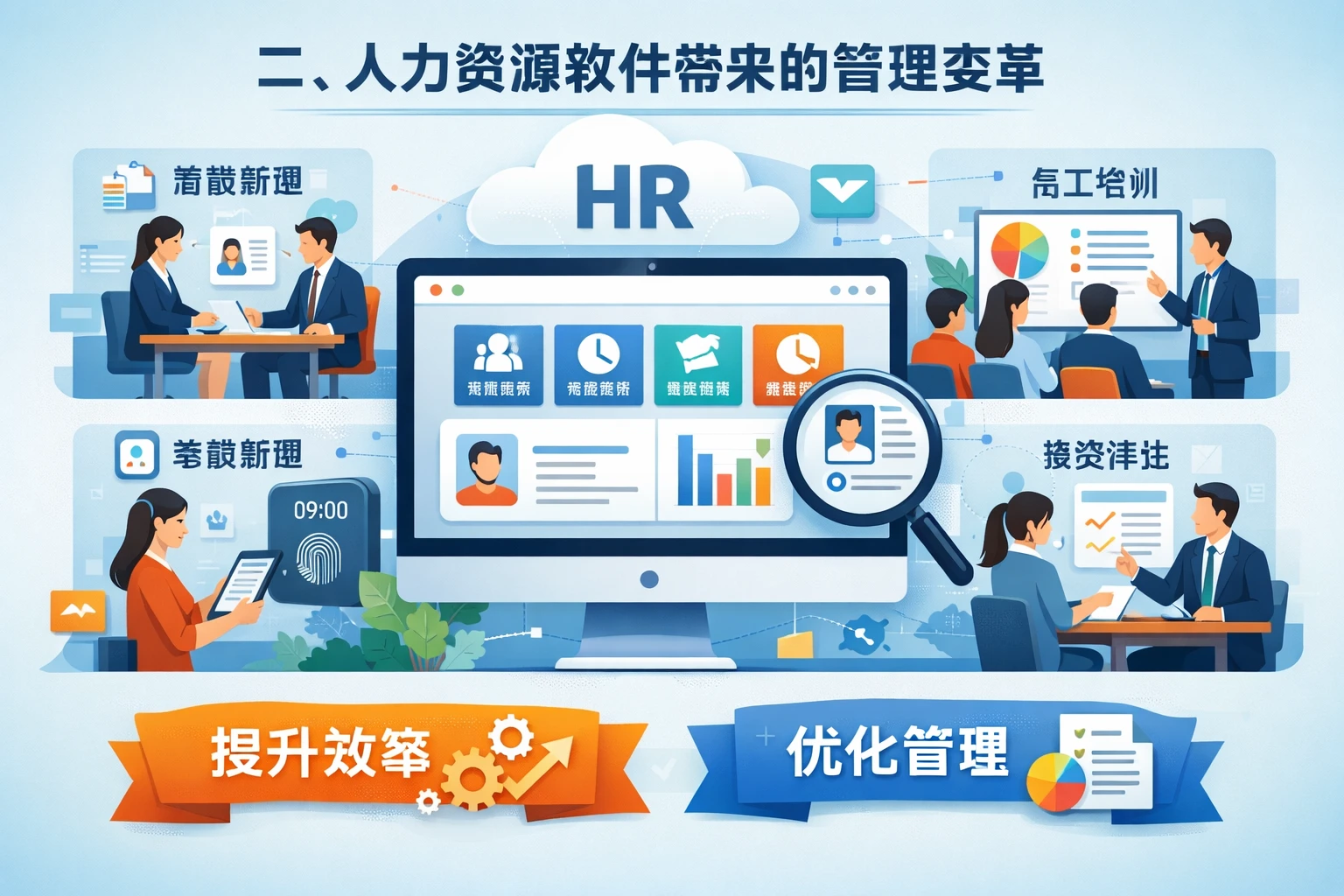 二、人力资源软件带来的管理变革