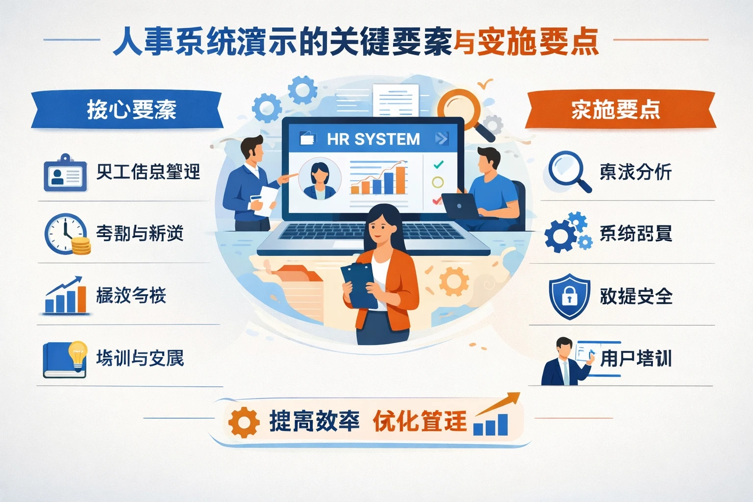 人事系统演示的关键要素与实施要点