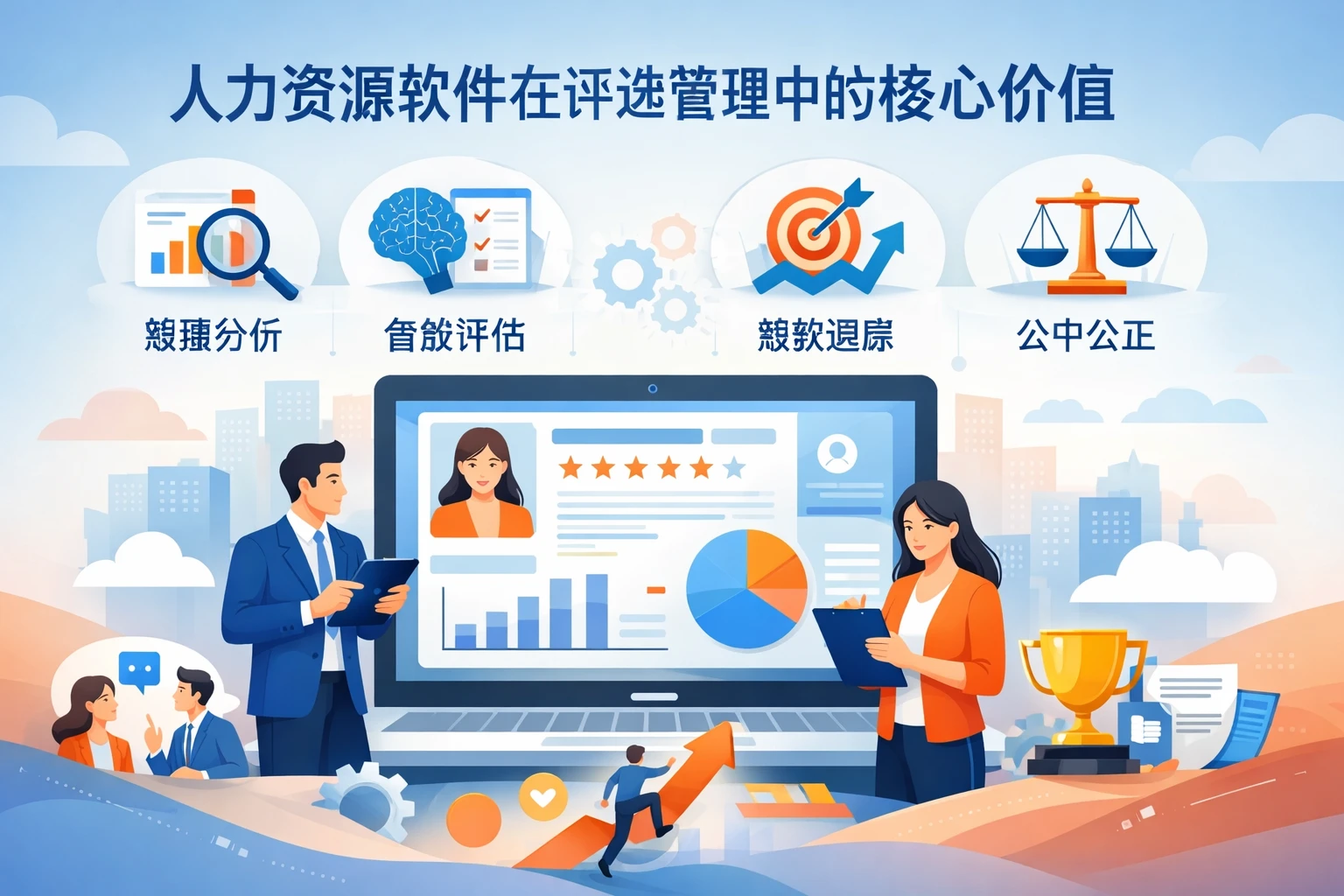 人力资源软件在评选管理中的核心价值