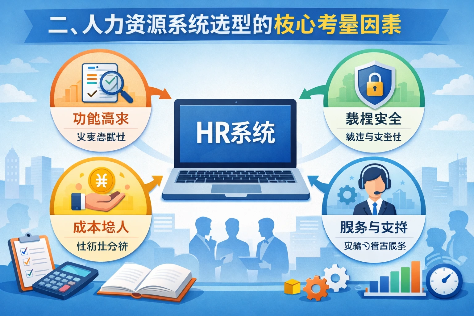 二、人力资源系统选型的核心考量因素
