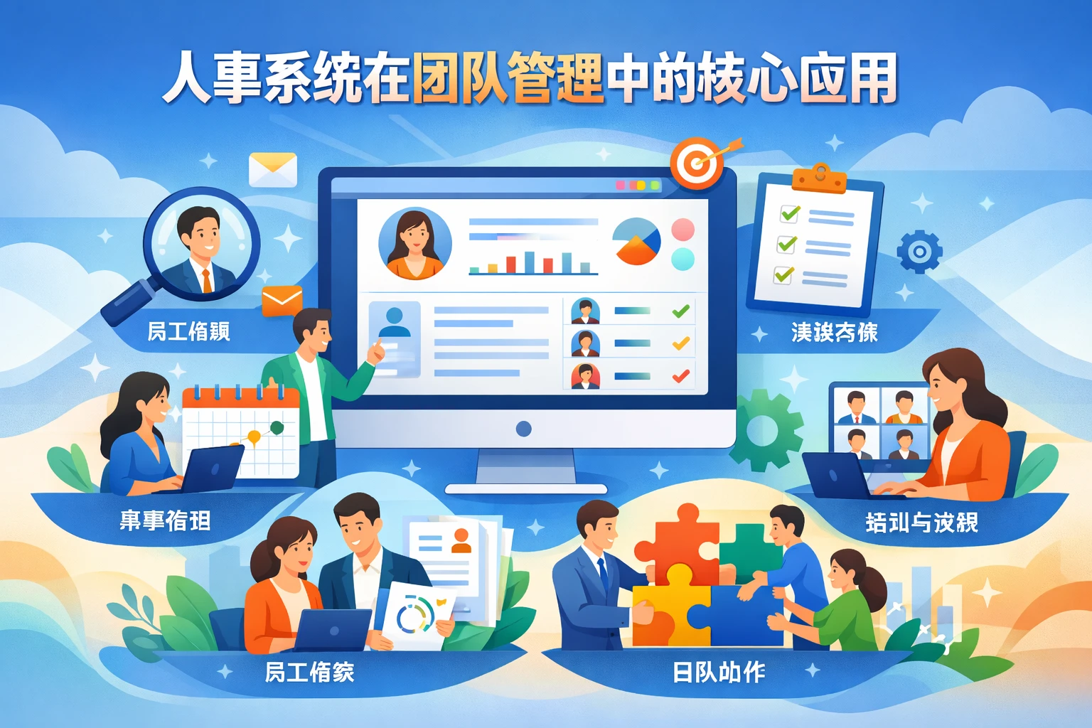 人事系统在团队管理中的核心应用