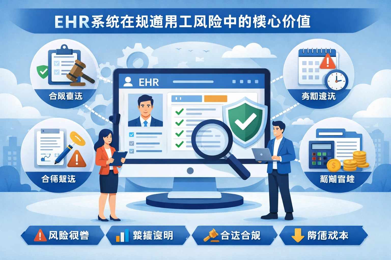 EHR系统在规避用工风险中的核心价值