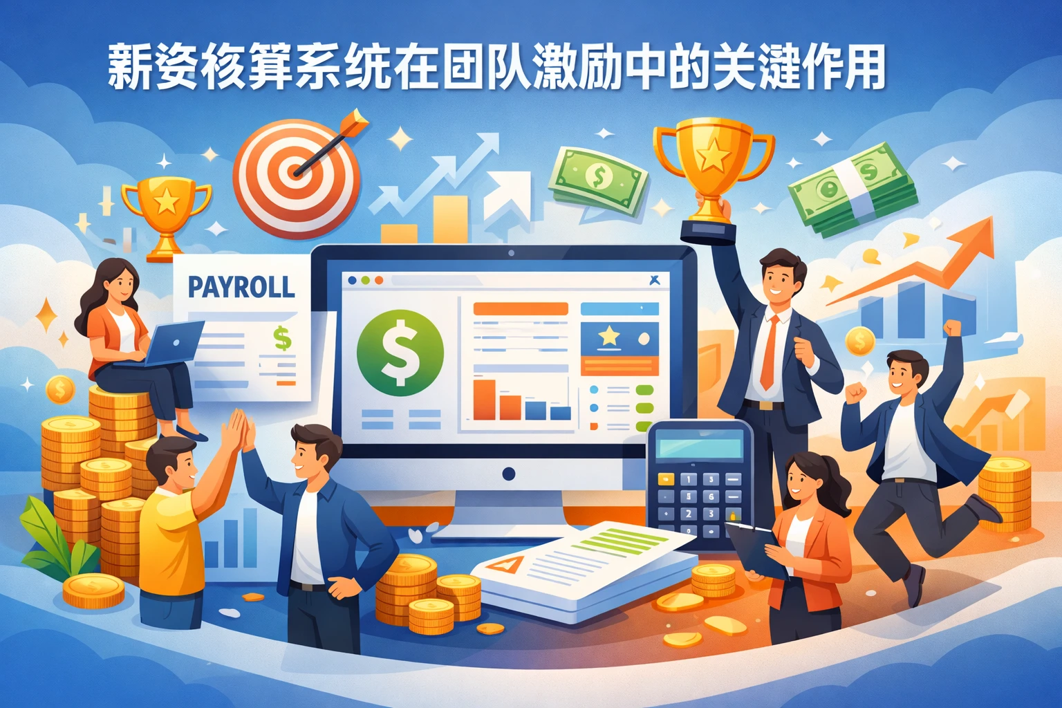 薪资核算系统在团队激励中的关键作用