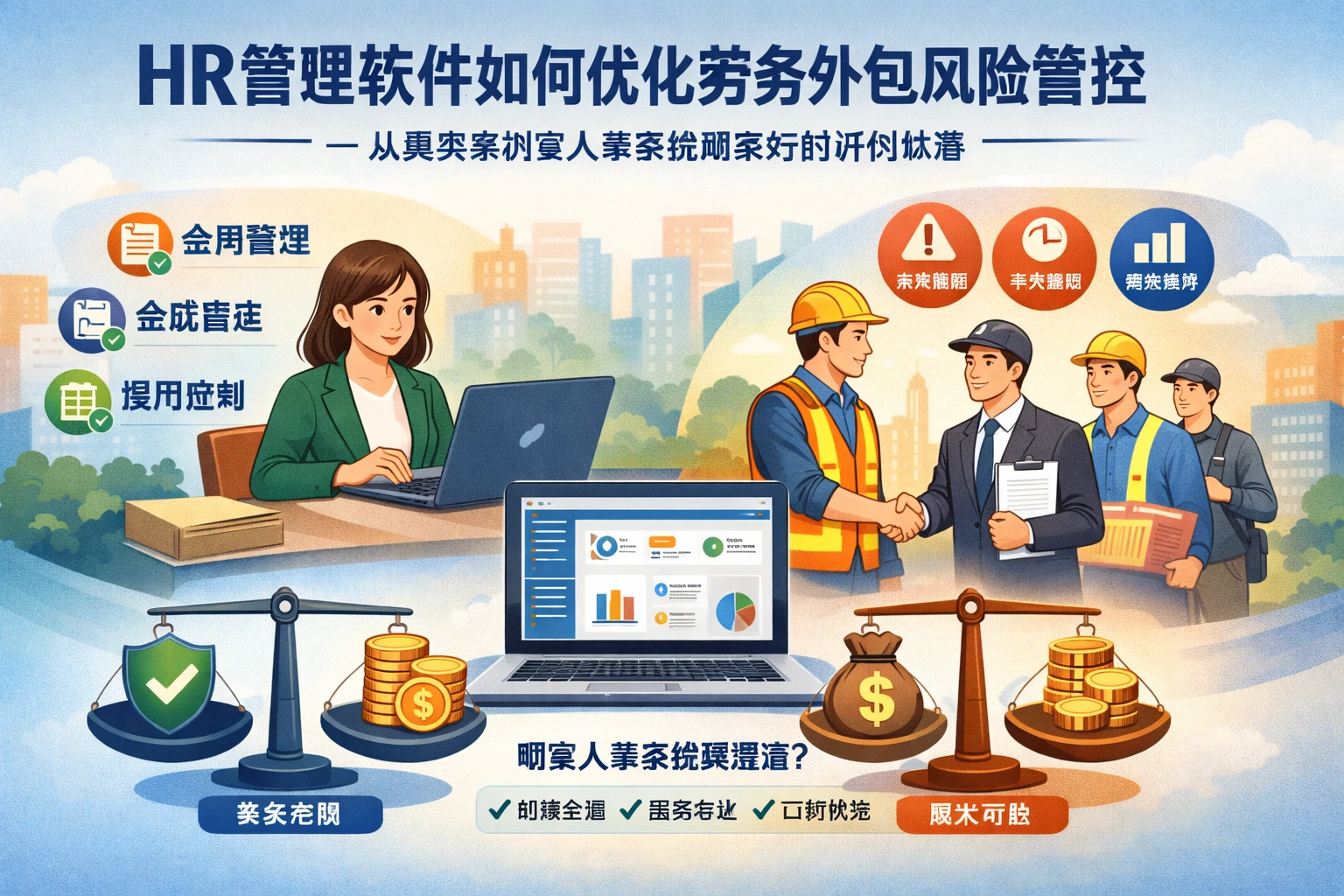 HR管理软件如何优化劳务外包风险管控——从真实案例看人事系统哪家好的评判标准