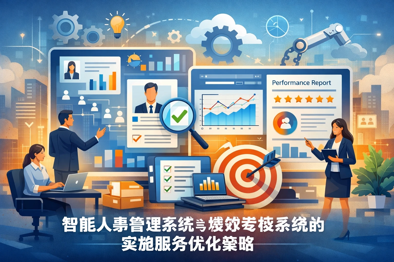 智能人事管理系统与绩效考核系统的实施服务优化策略