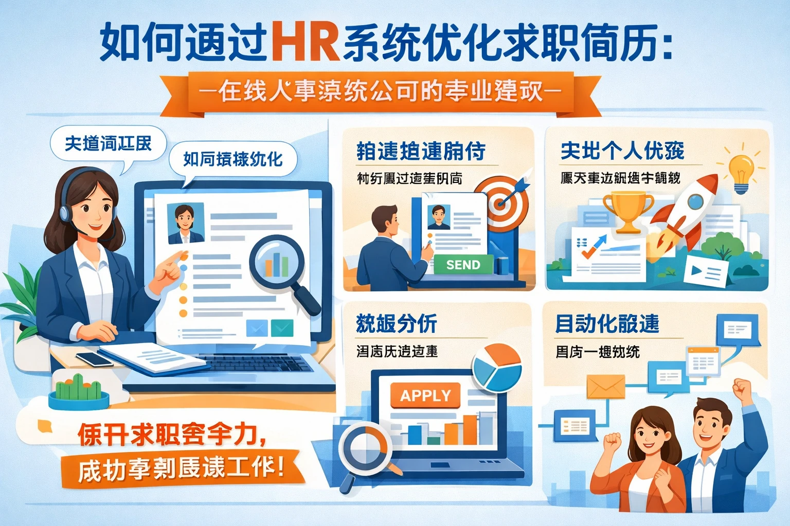 如何通过HR系统优化求职简历：在线人事系统公司的专业建议