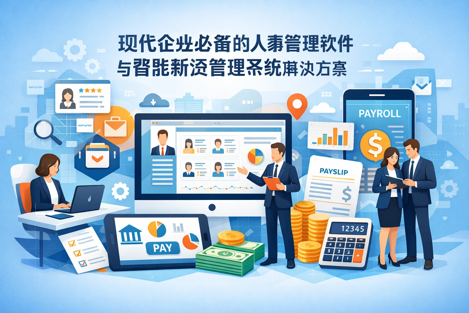 现代企业必备的人事管理软件与智能薪资管理系统解决方案