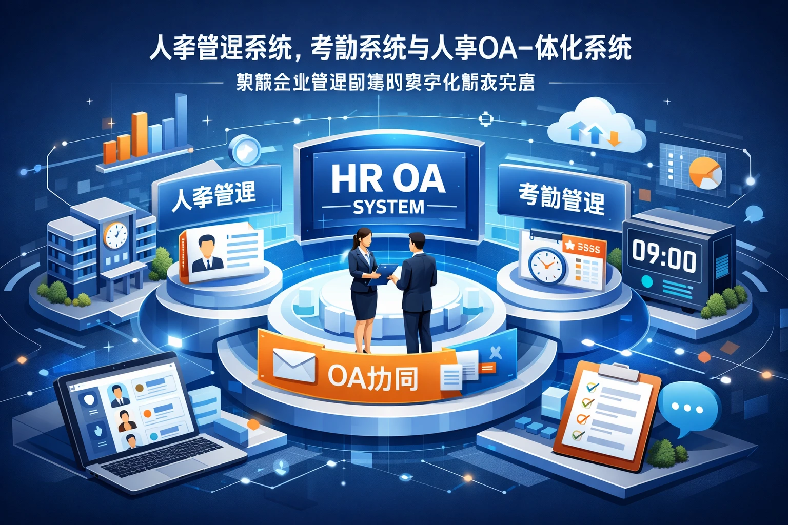 人事管理系统、考勤系统与人事OA一体化系统：破解企业管理困境的数字化解决方案