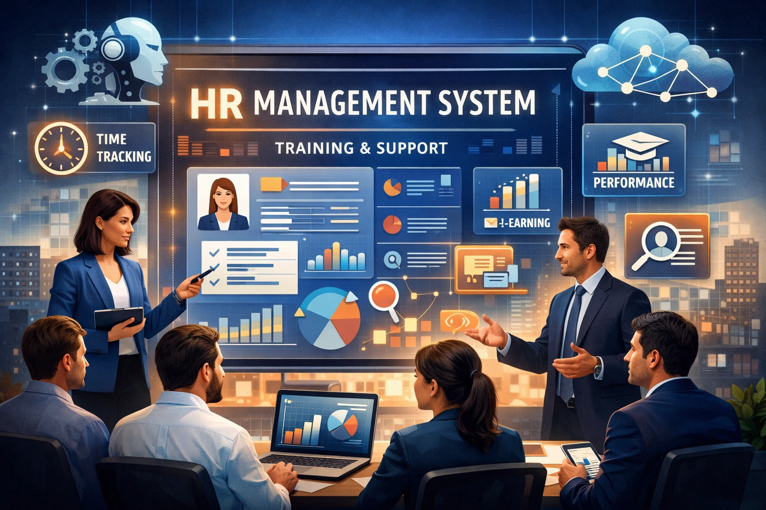 智能人事系统与HR管理软件培训服务在企业管理中的关键作用