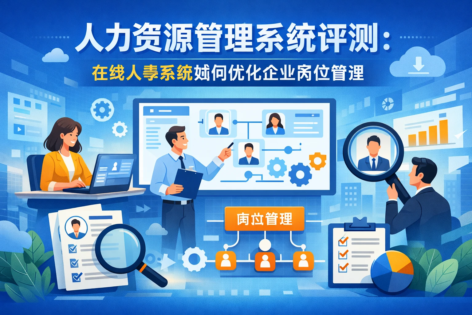 人力资源管理系统评测：在线人事系统如何优化企业岗位管理