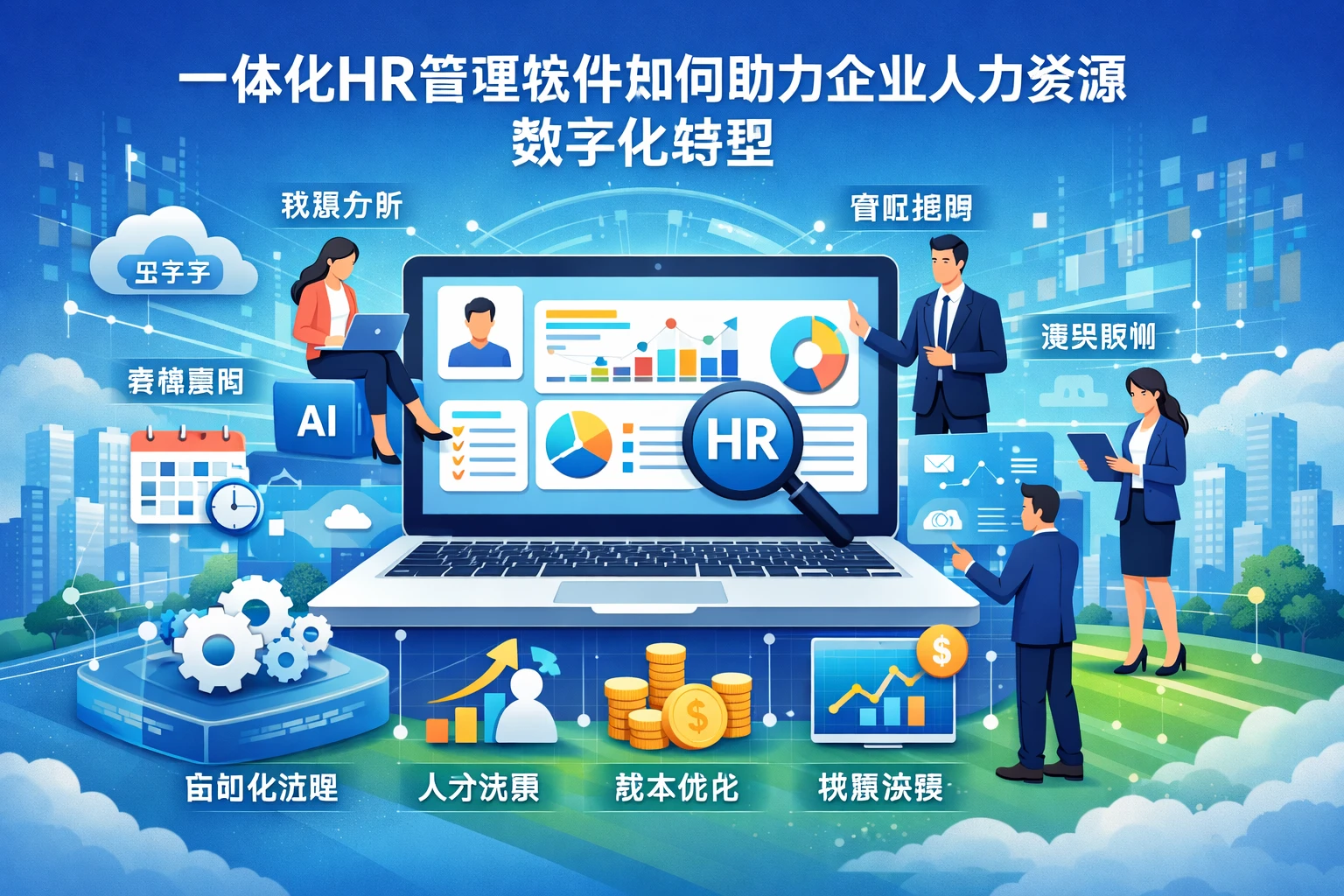 一体化HR管理软件如何助力企业人力资源数字化转型