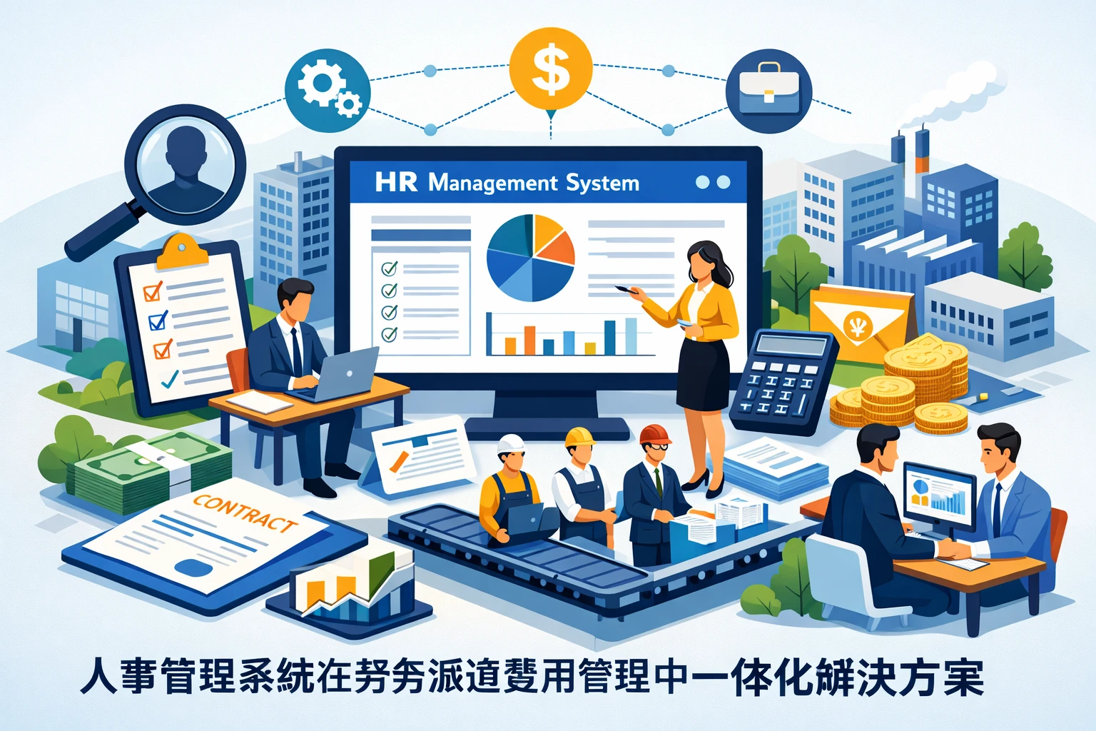 人事管理系统在劳务派遣费用管理中的一体化解决方案