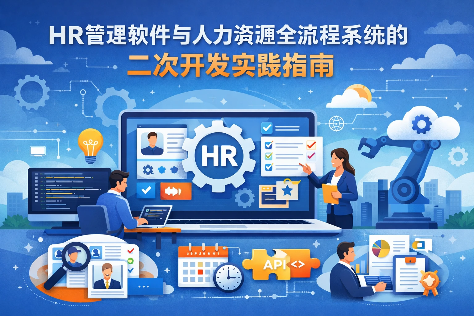 HR管理软件与人力资源全流程系统的二次开发实践指南