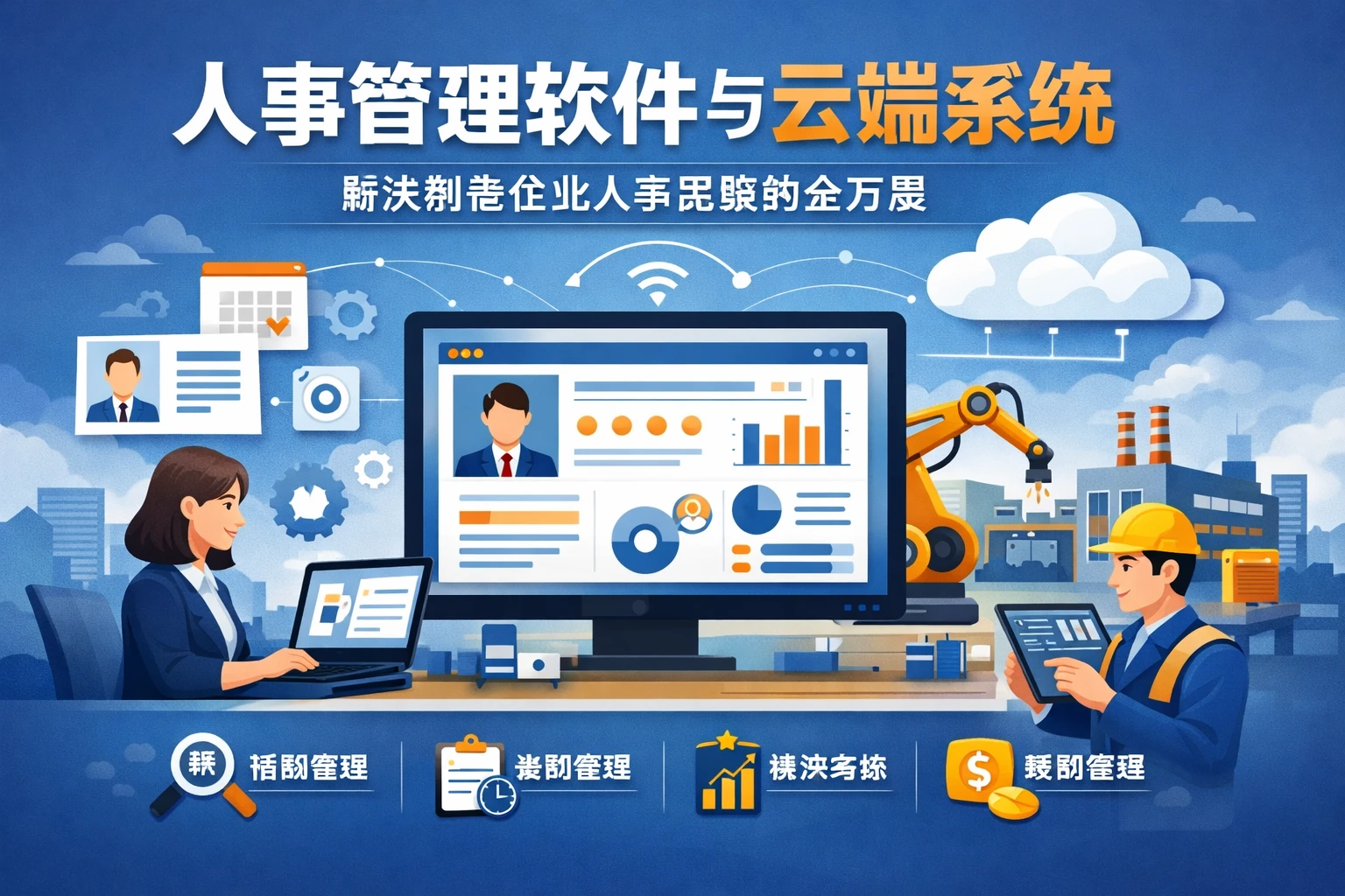 人事管理软件与云端系统：解决制造企业人事困境的全方案