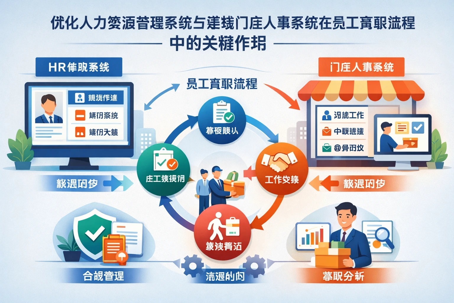 优化人力资源管理系统与连锁门店人事系统在员工离职流程中的关键作用