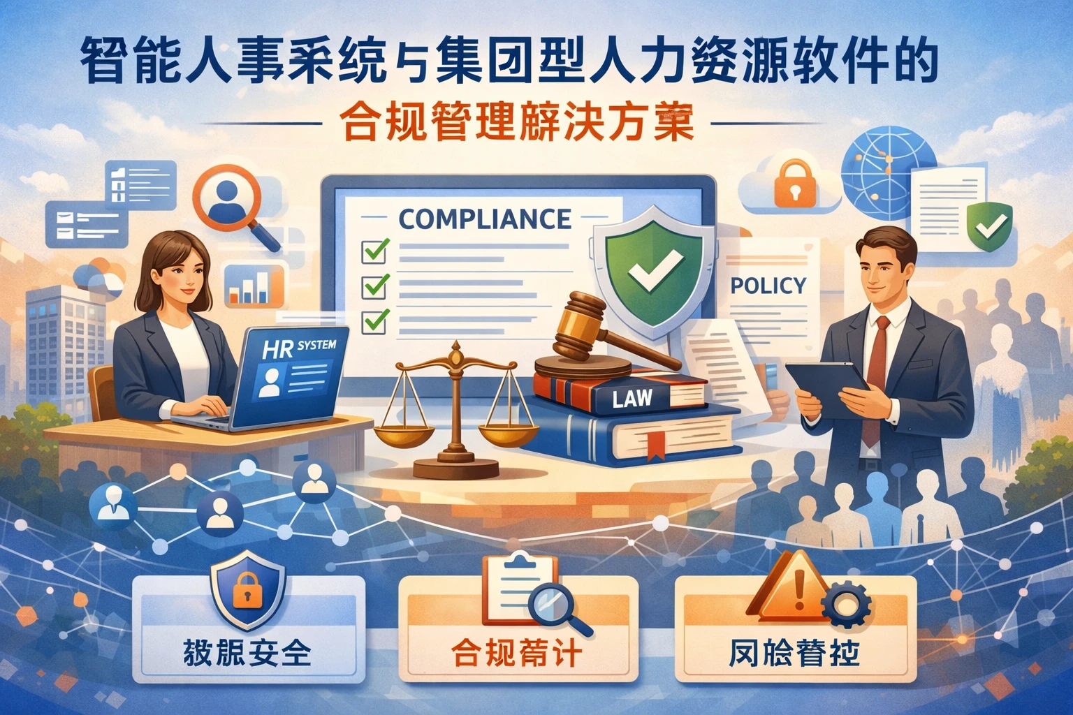 智能人事系统与集团型人力资源软件的合规管理解决方案