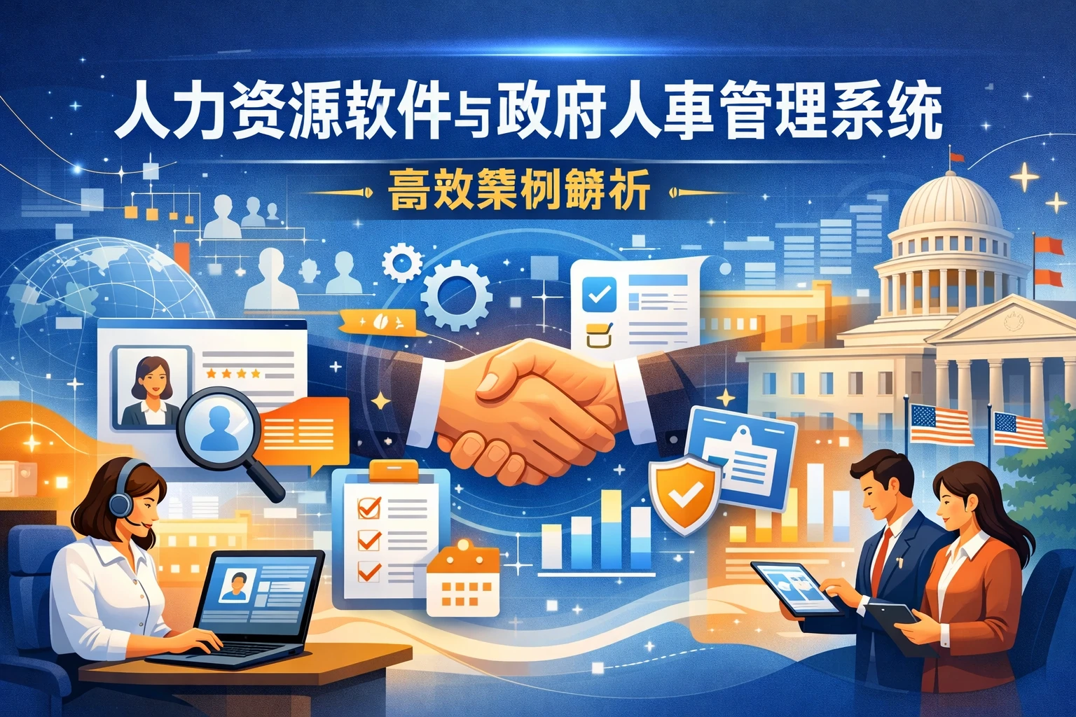 人力资源软件与政府人事管理系统:高效案例解析