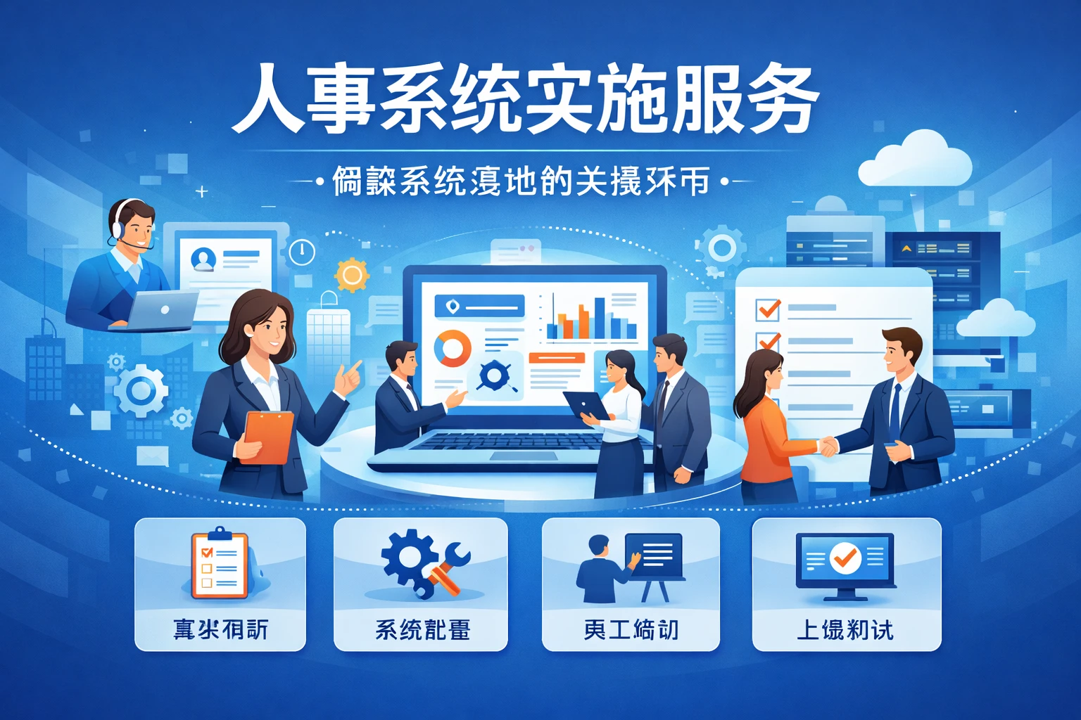 人事系统实施服务：确保系统落地的关键环节