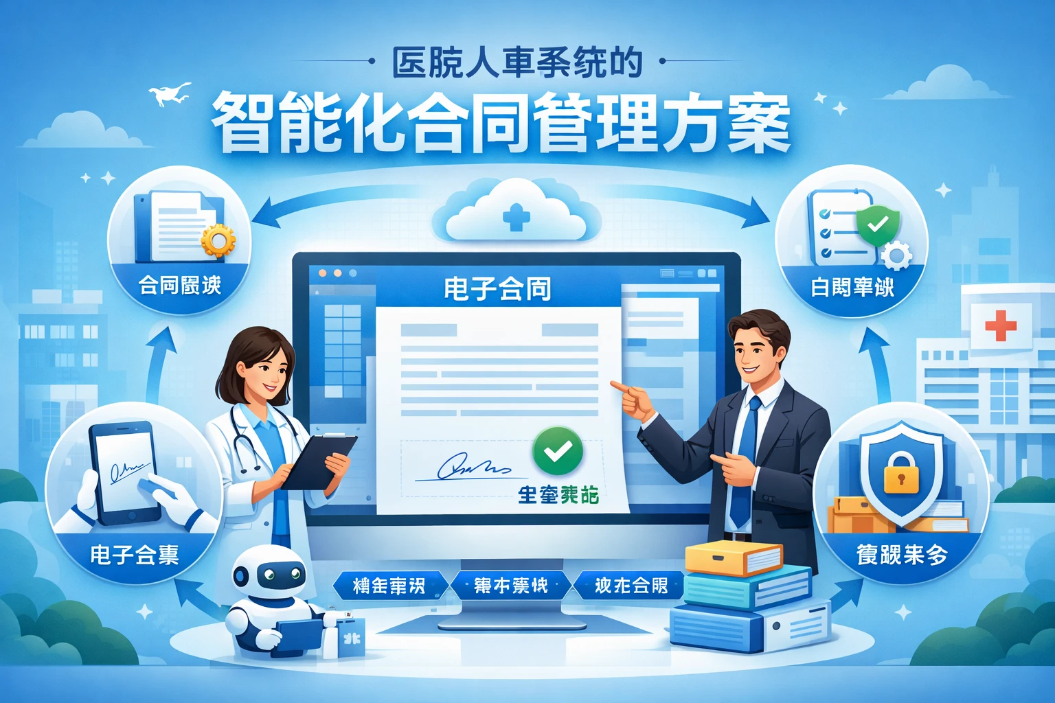 医院人事系统的智能化合同管理方案