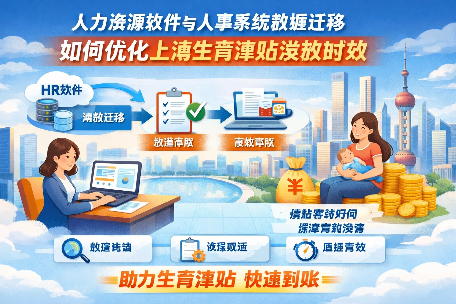 人力资源软件与人事系统数据迁移如何优化上海生育津贴发放时效