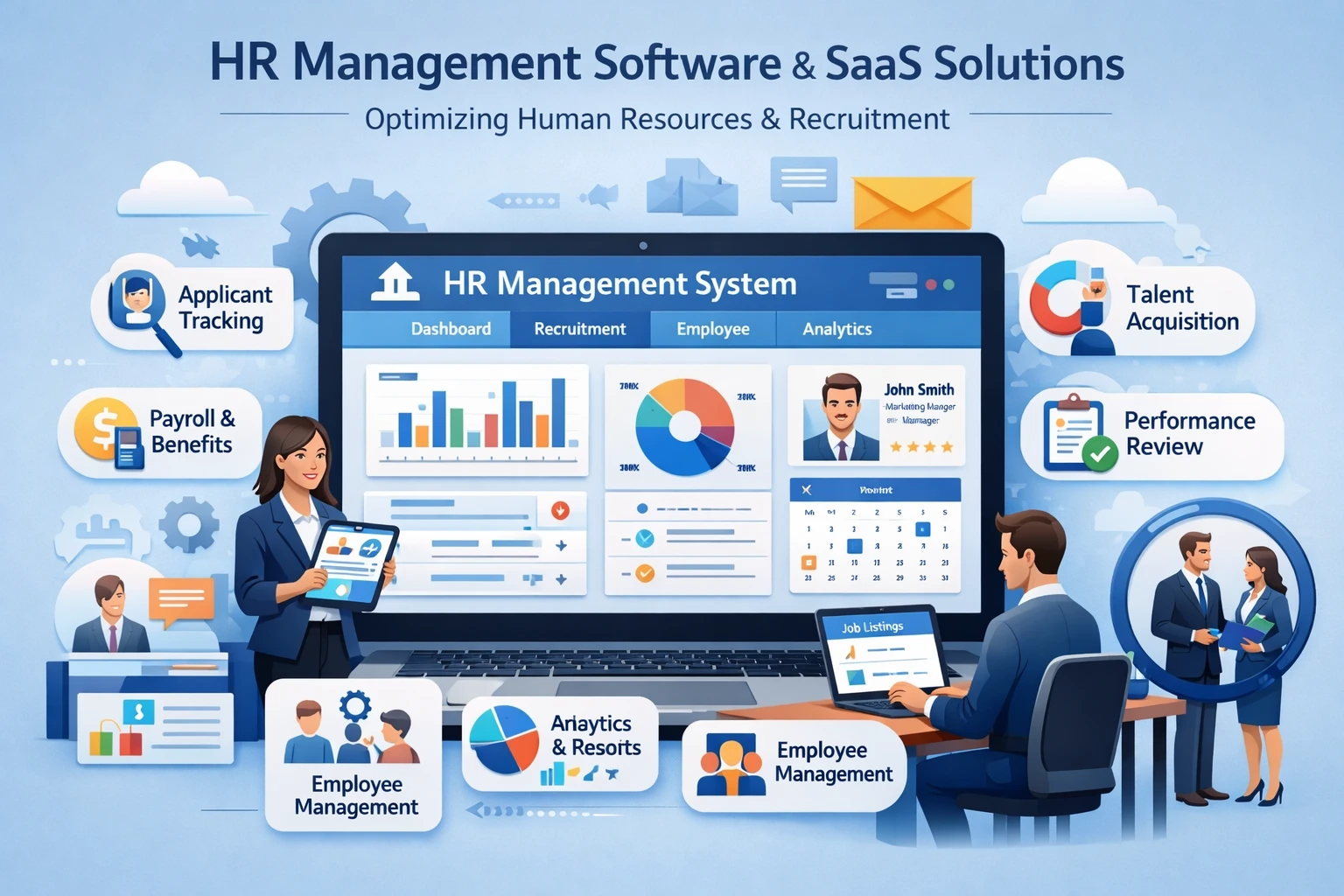 现代人事管理软件与SaaS系统:优化企业人力资源与招聘管理