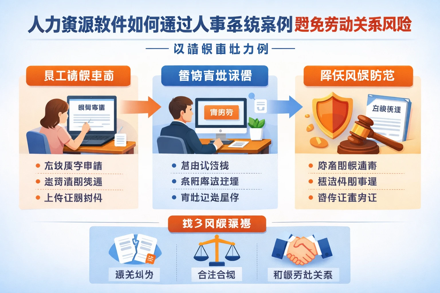 人力资源软件如何通过人事系统案例避免劳动关系风险——以请假审批为例