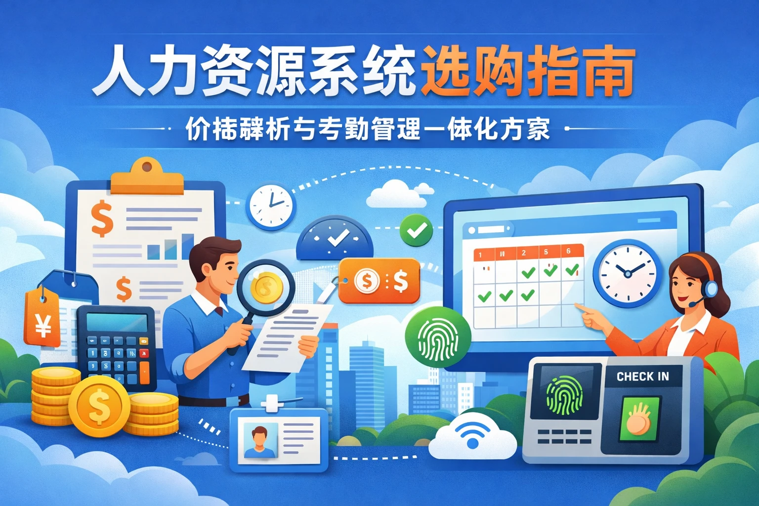 人力资源系统选购指南：价格解析与考勤管理一体化方案