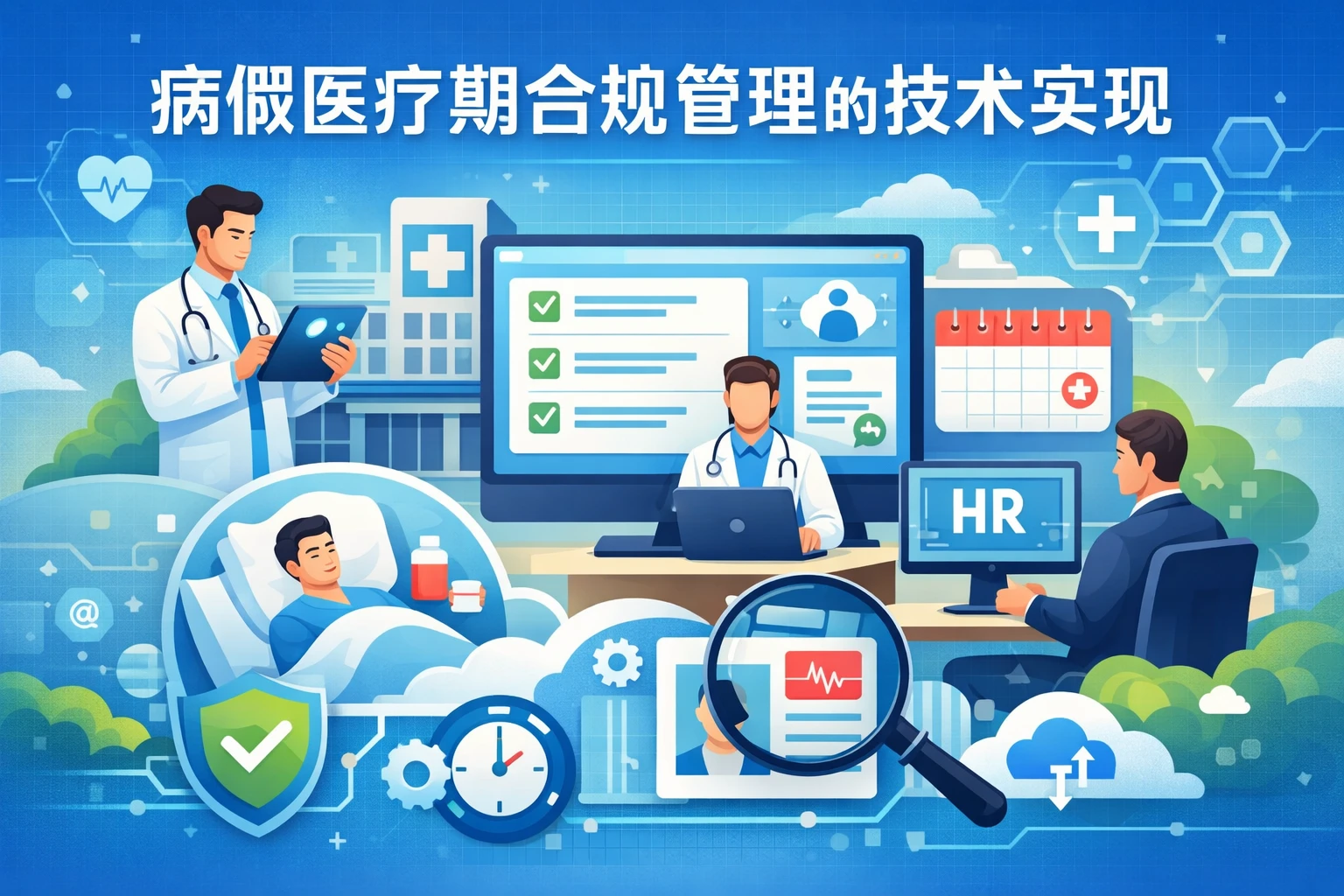 病假医疗期合规管理的技术实现