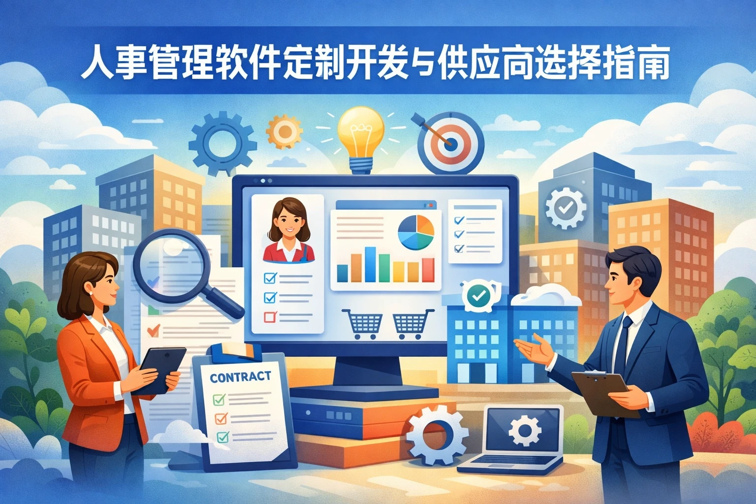 人事管理软件定制开发与供应商选择指南