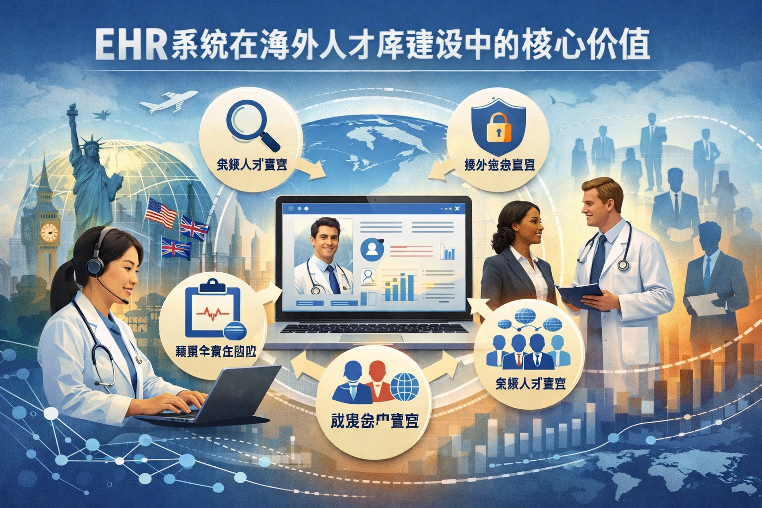 EHR系统在海外人才库建设中的核心价值