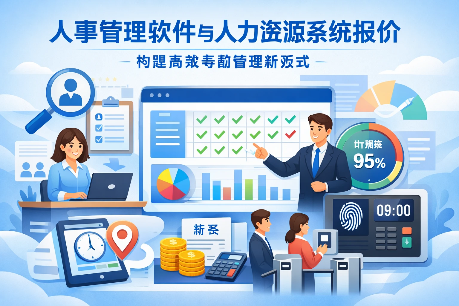 人事管理软件与人力资源系统报价：构建高效考勤管理新范式