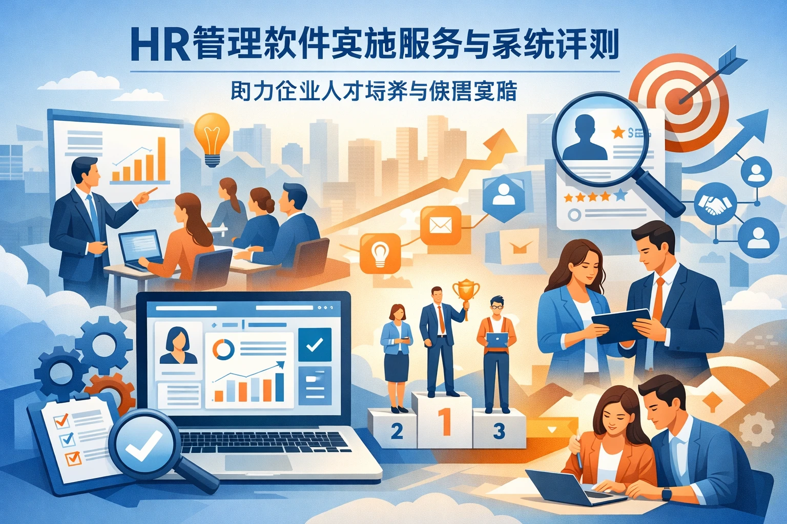 HR管理软件实施服务与系统评测:助力企业人才培养与保留策略