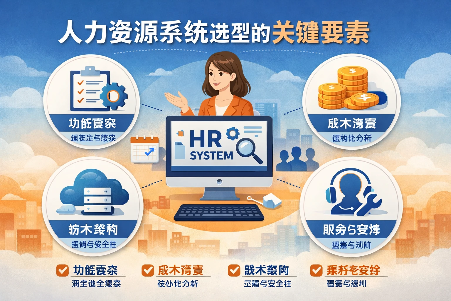人力资源系统选型的关键要素