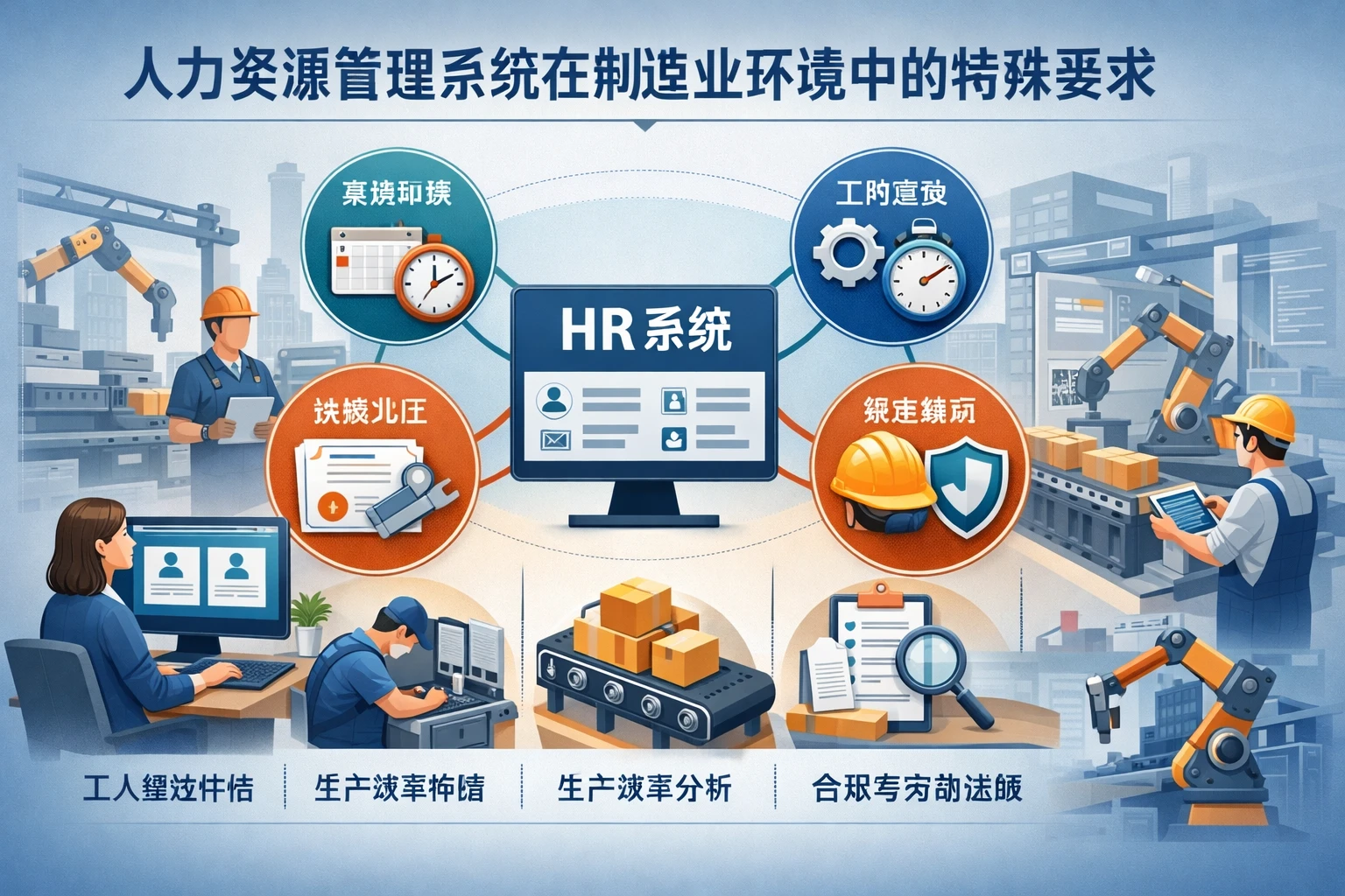 人力资源管理系统在制造业环境中的特殊要求