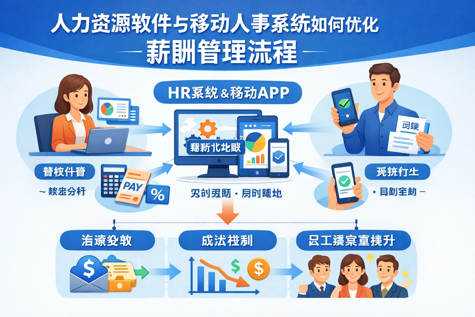 人力资源软件与移动人事系统如何优化薪酬管理流程
