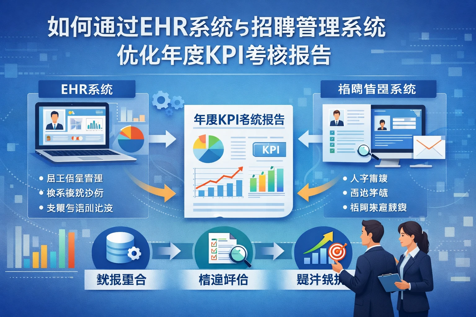 如何通过EHR系统与招聘管理系统优化年度KPI考核报告