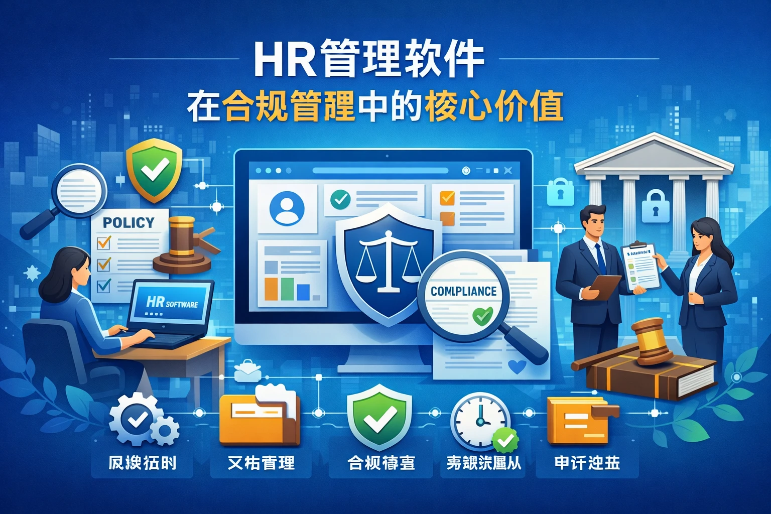 HR管理软件在合规管理中的核心价值