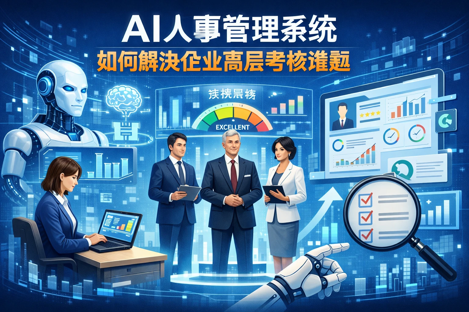 AI人事管理系统如何解决企业高层考核难题