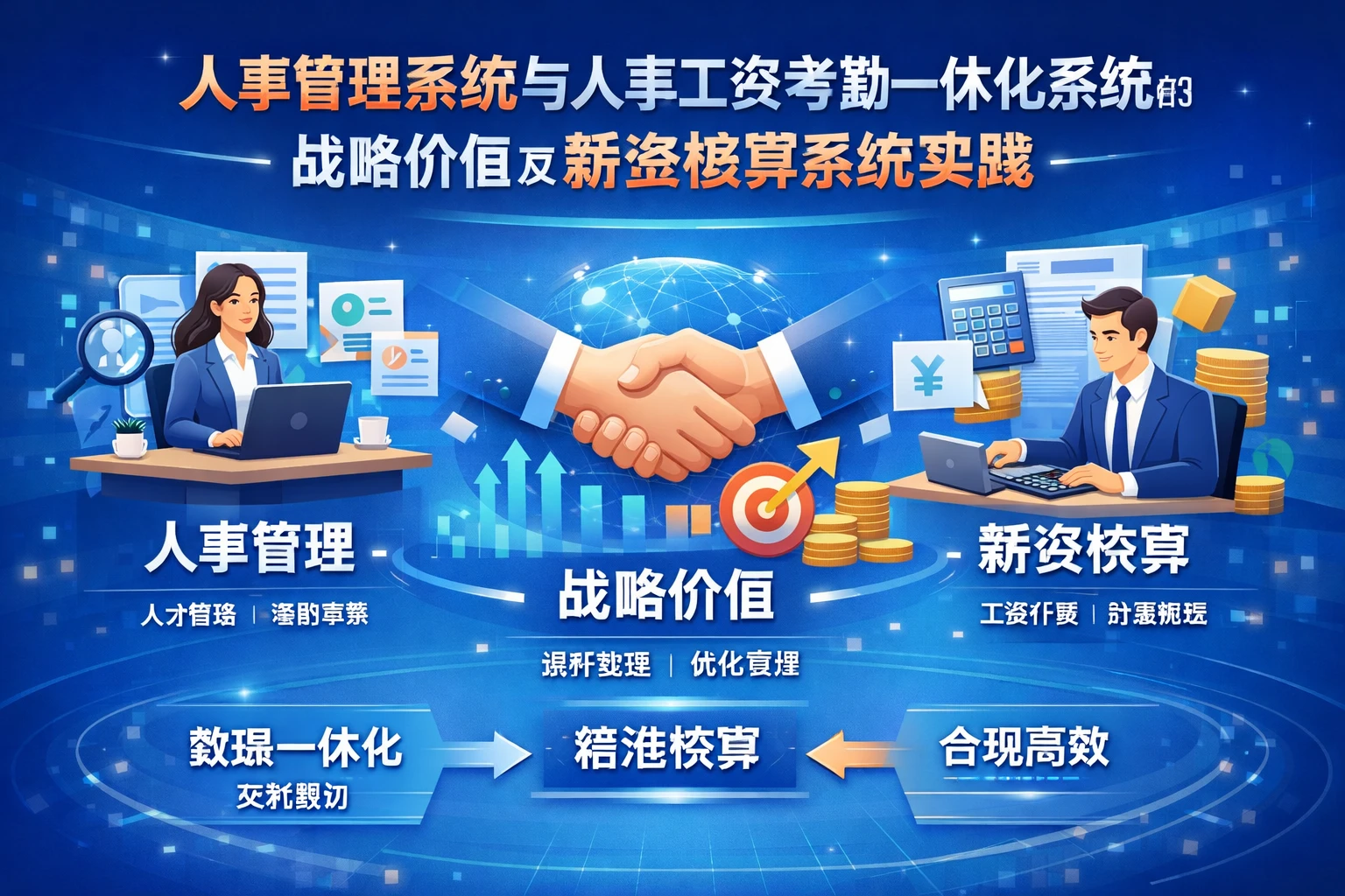人事管理系统与人事工资考勤一体化系统的战略价值及薪资核算系统实践
