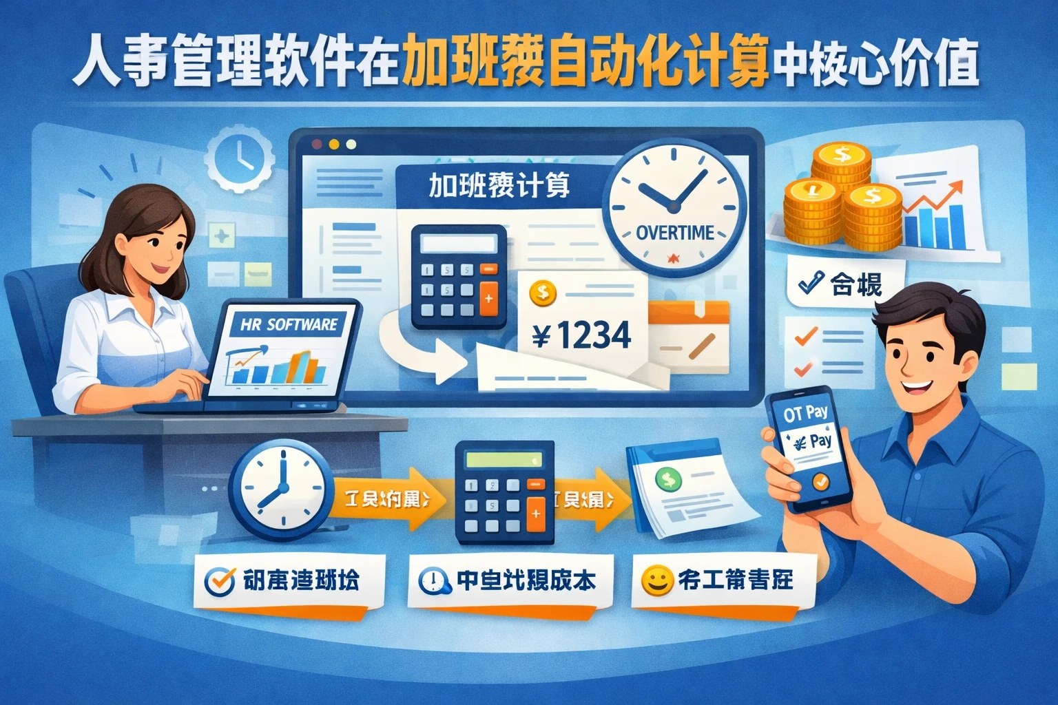 人事管理软件在加班费自动化计算中的核心价值