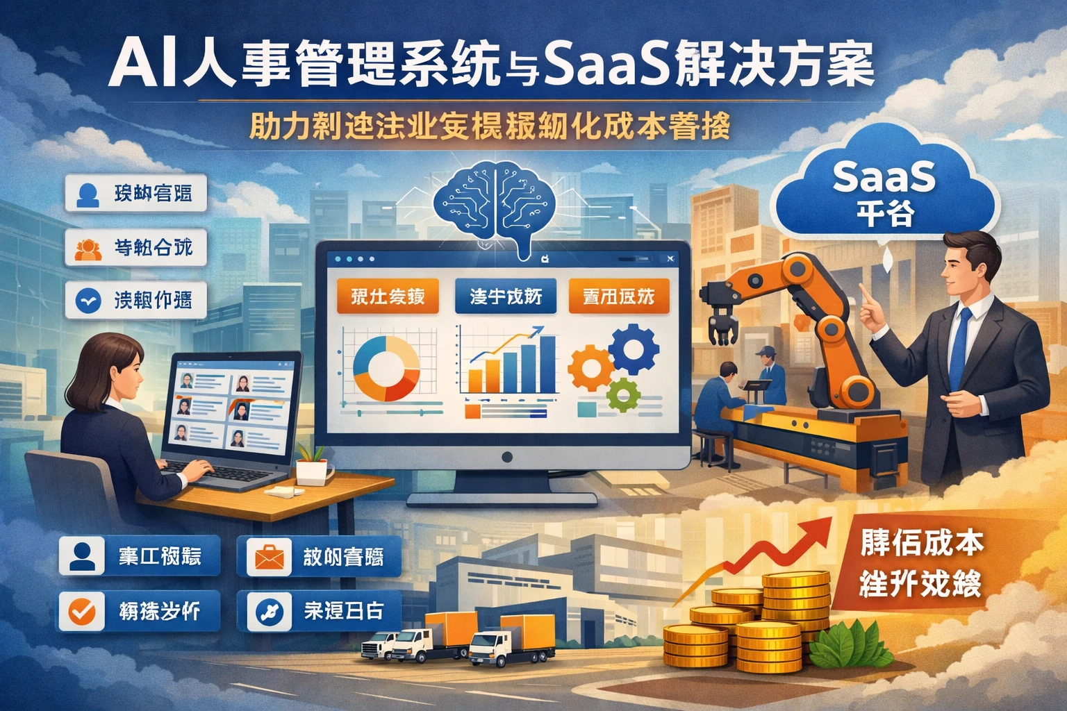 AI人事管理系统与SaaS解决方案:助力制造企业实现精细化成本管控