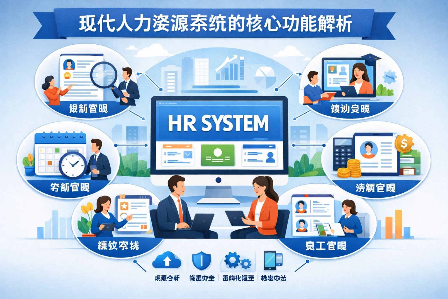 现代人力资源系统的核心功能解析