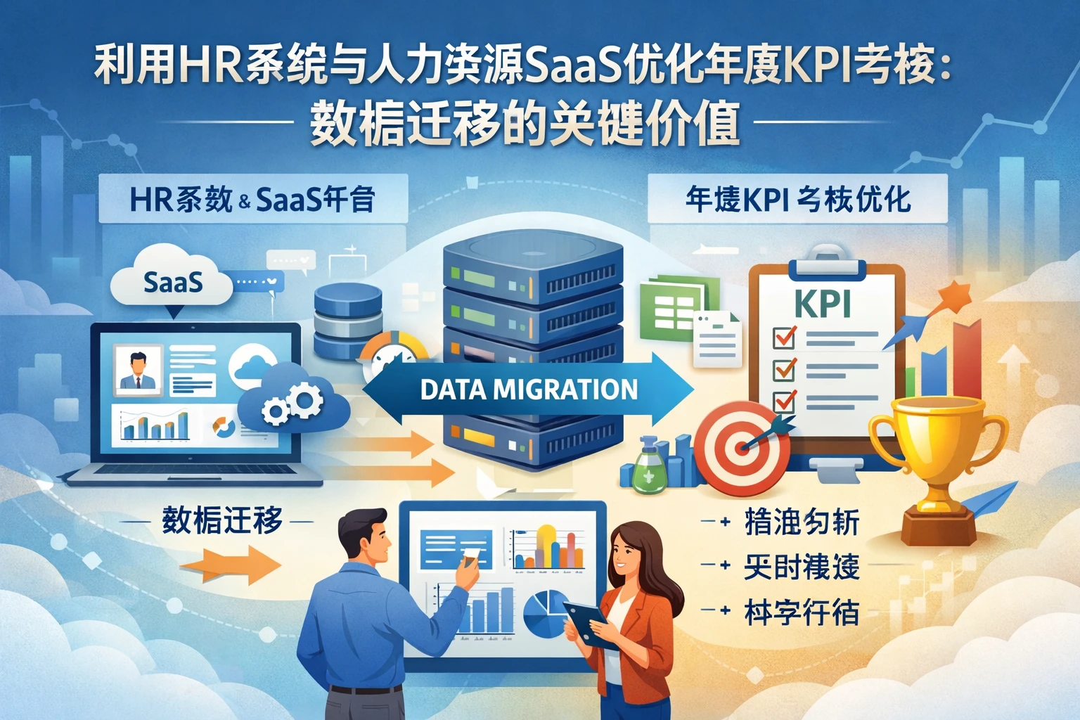 利用HR系统与人力资源SaaS优化年度KPI考核：数据迁移的关键价值