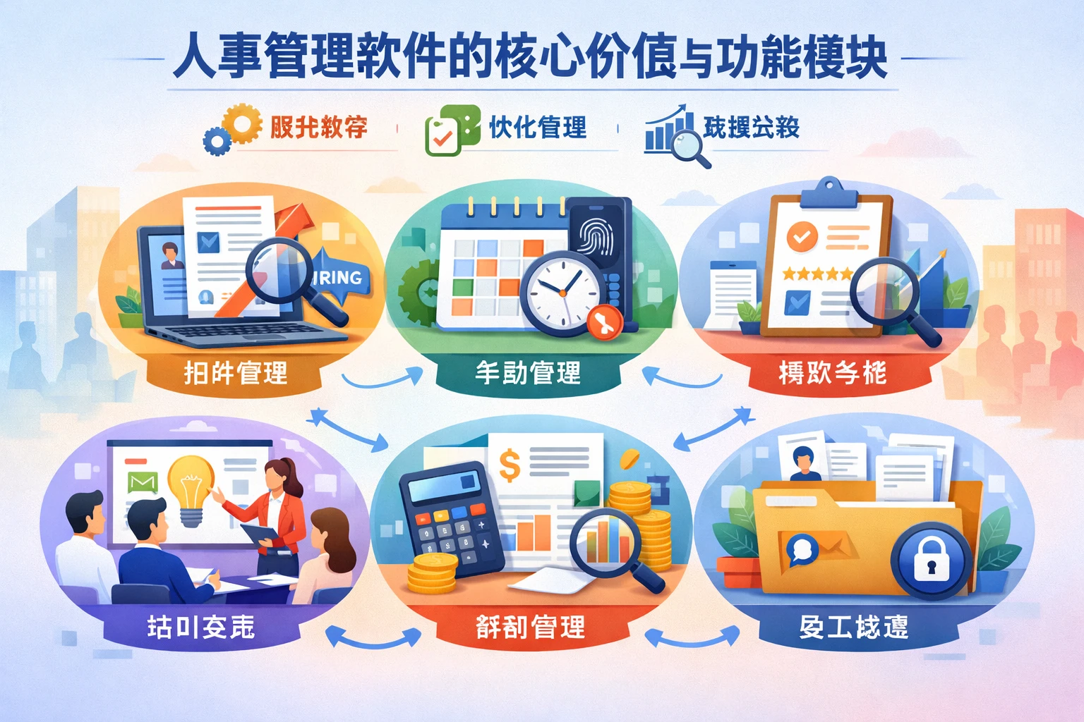 人事管理软件的核心价值与功能模块