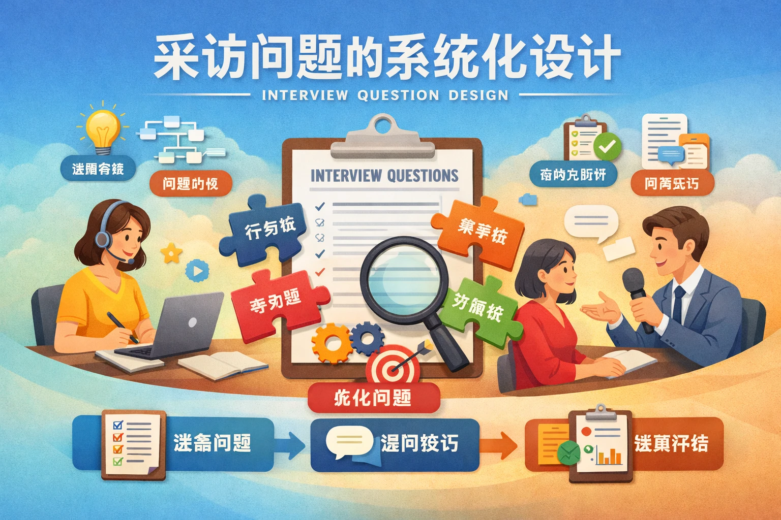 采访问题的系统化设计