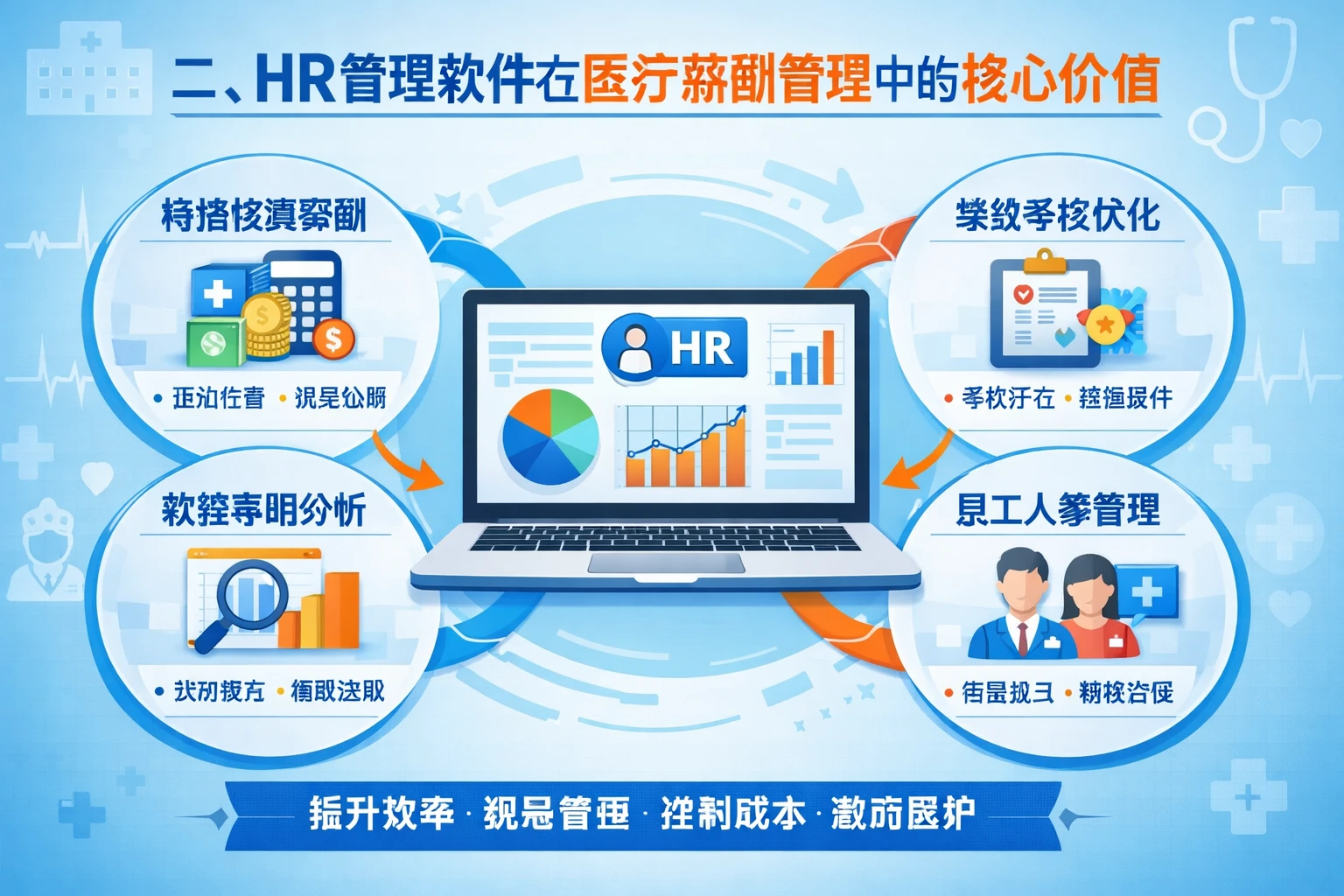 二、HR管理软件在医疗薪酬管理中的核心价值