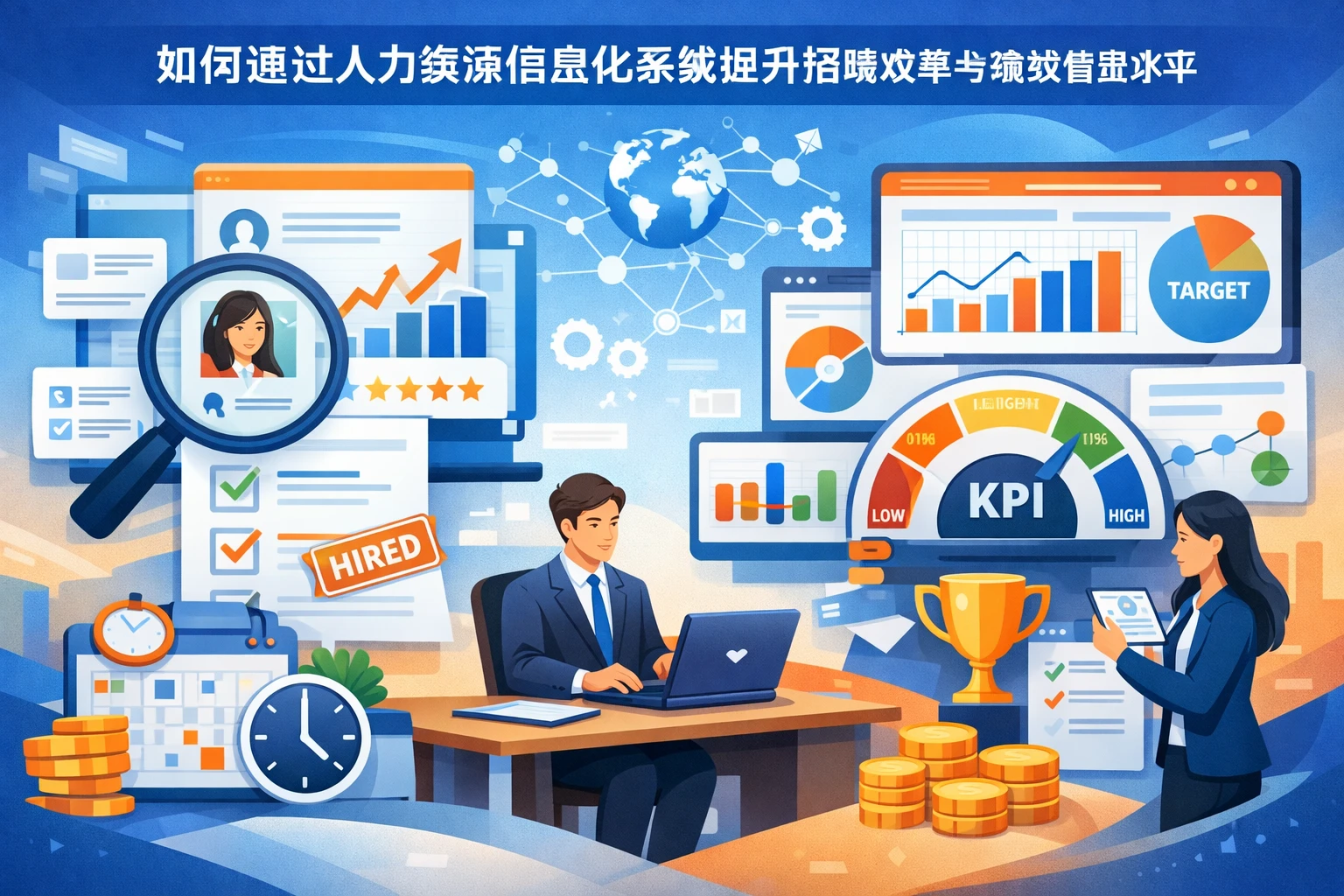 如何通过人力资源信息化系统提升招聘效率与绩效管理水平