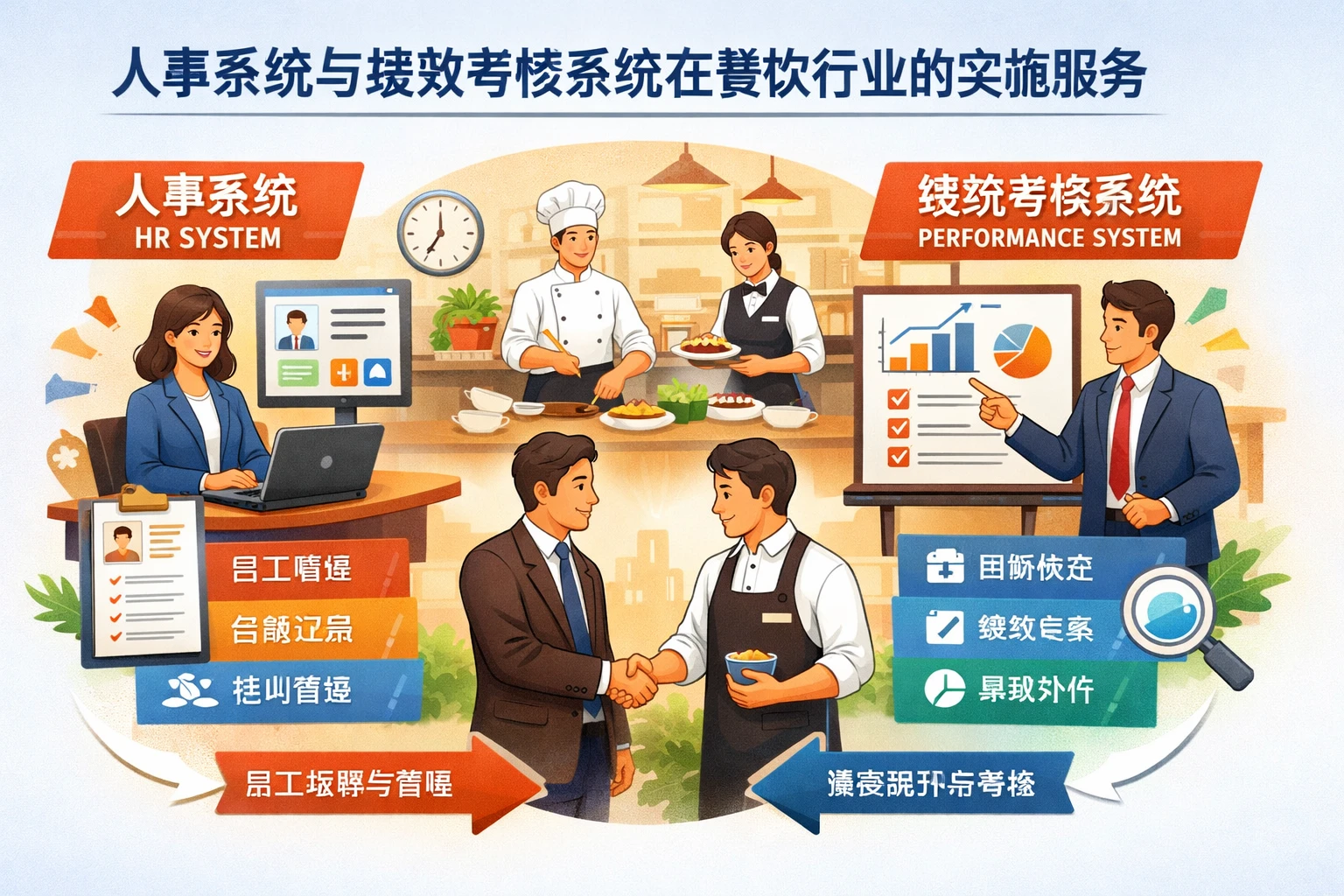 人事系统与绩效考核系统在餐饮行业的实施服务