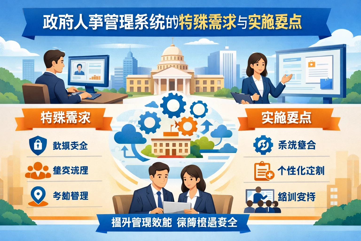 政府人事管理系统的特殊需求与实施要点